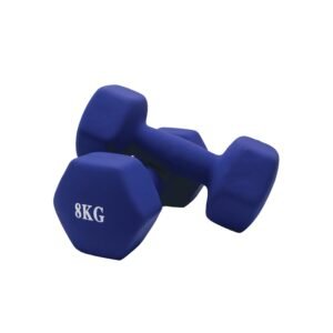 Vinyl Dipped Dumbbell (8kg)
