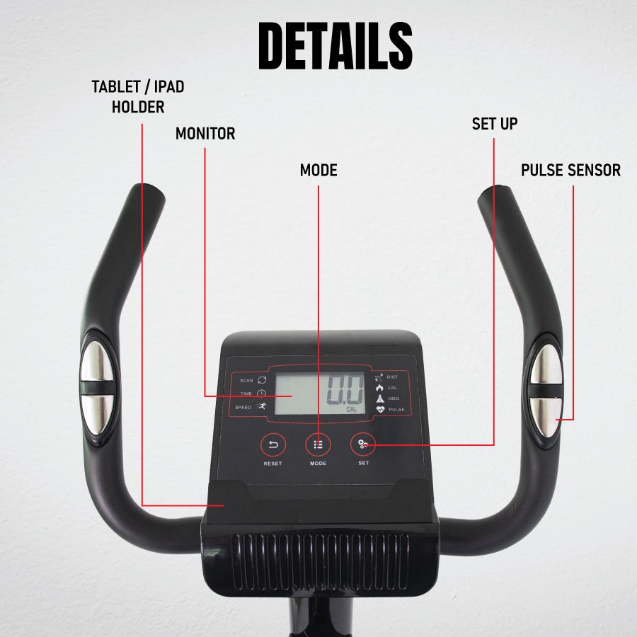 Magnetic Upright Bike XC8508 - Image 9