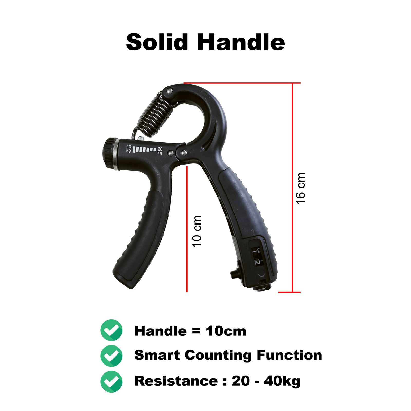 Adjustable Handgrip (20 - 40kg) - Image 4