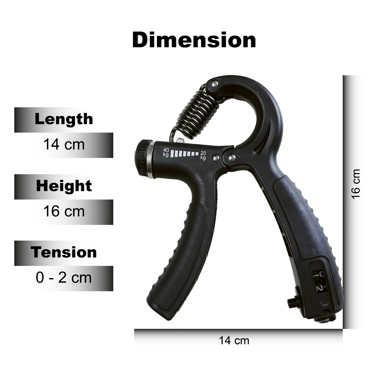 Adjustable Handgrip (20 - 40kg) - Image 8