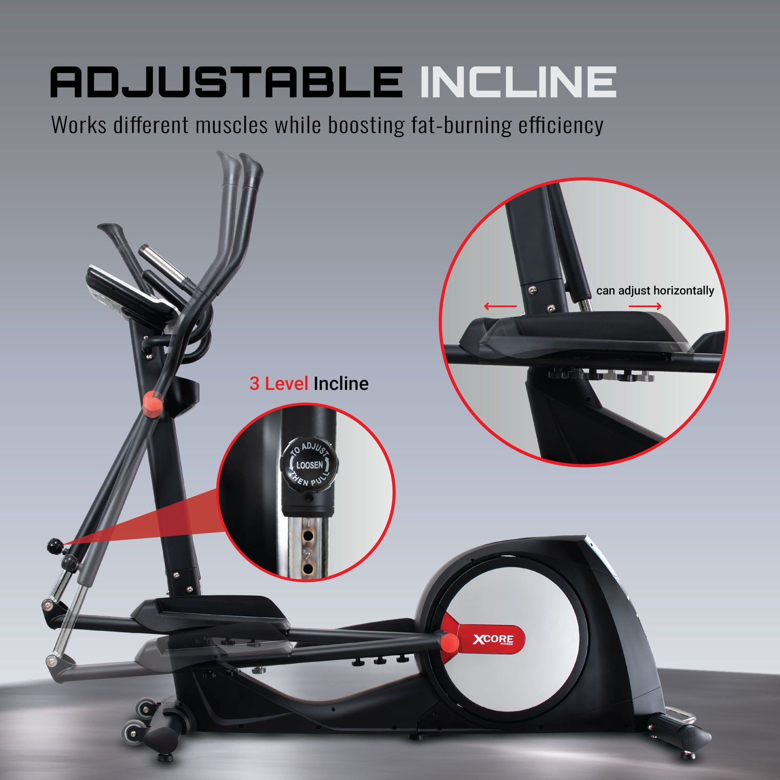 Elliptical Bike XC8728HP - Home Gym Malaysia