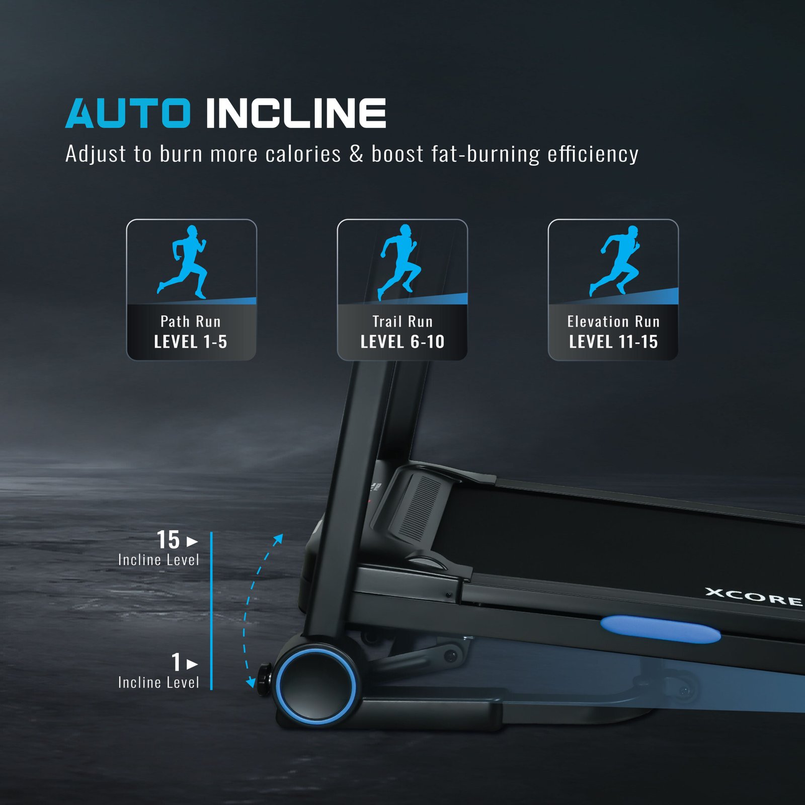 Treadmill XCTA1 - Home Gym Malaysia