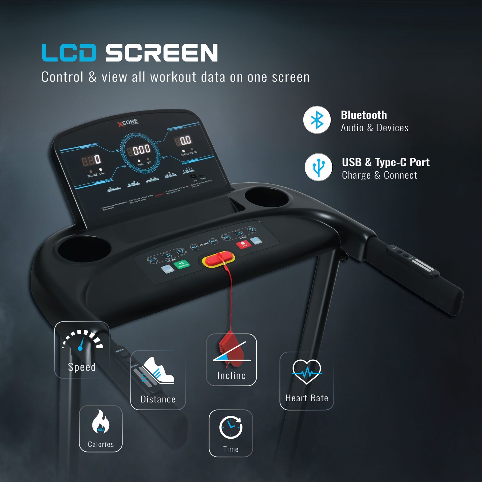 Treadmill XCTA1 - Home Gym Malaysia